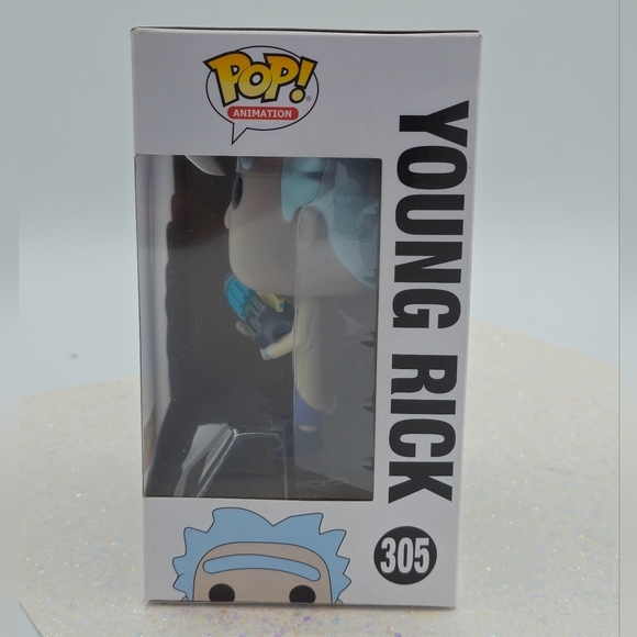 Funko POP! Rick and Morty Young Rick #305 Hot Topic Exclusive Vinyl Figure - Picture 3 of 7